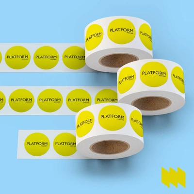  Printed - Labels - On - Rolls