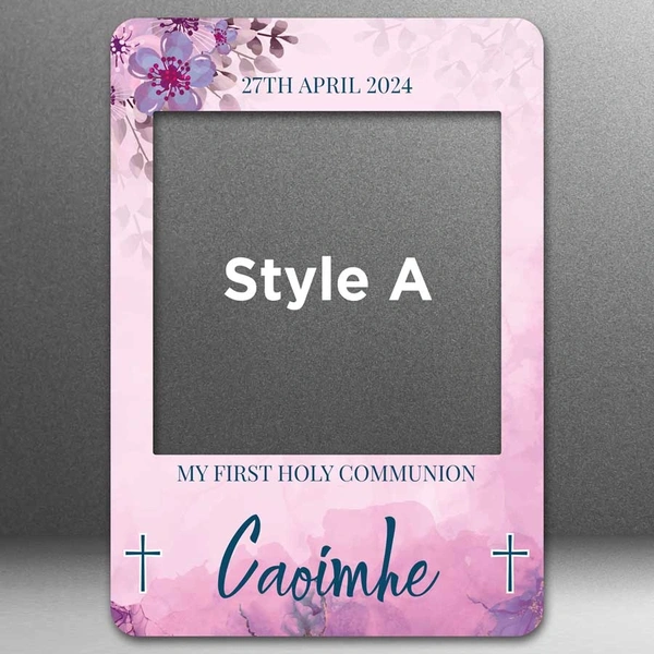  Communion - Selfie - Frame - Pink - Style - A