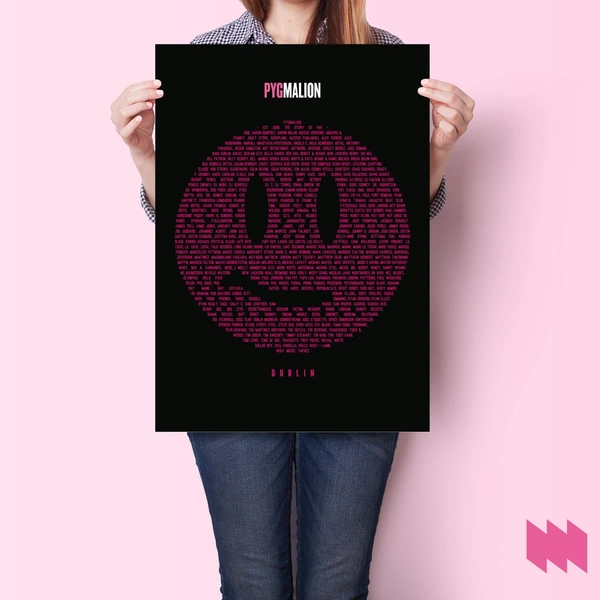 A2 is a popular size for artists selling prints and venues with snap frame displays. Same day collection available.