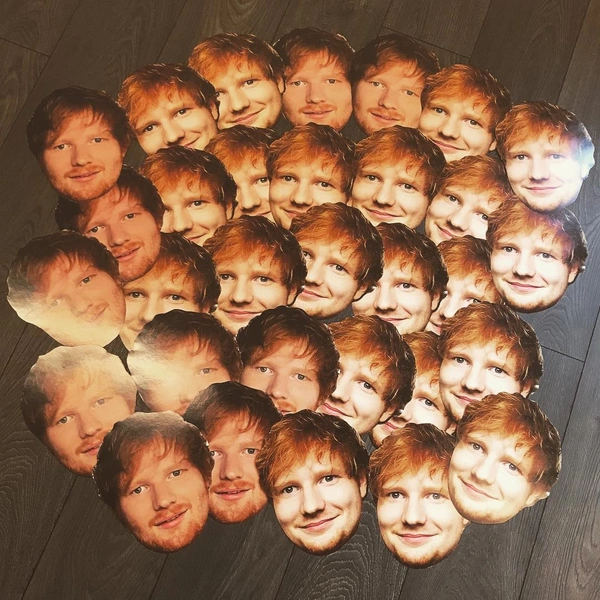  Personalised Cut Out Face Mask