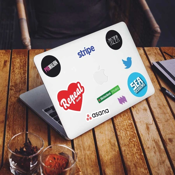  Custom - Printed - Laptop - Stickers