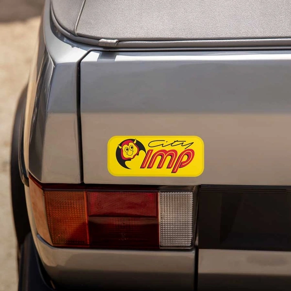 Custom bumper stickers that stick out and stay put. Weather-resistant vinyl material with sharp, clear printing for your logo or design.