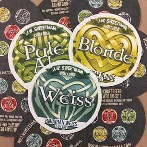  Custom Printed Beermats For Sweetmans