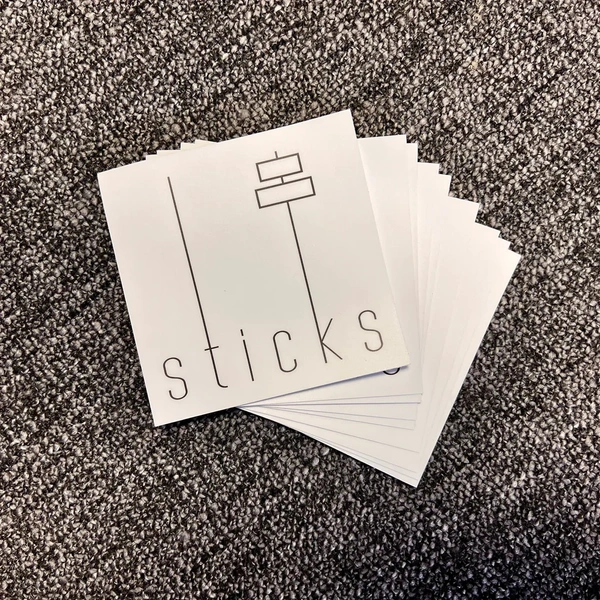  Custom Printed Square Vinyl Stickers