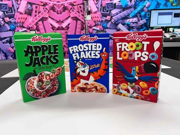  Kellogs - Cereal - Boxes